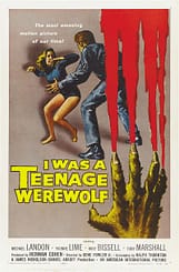 I Was a Teenage Werewolf (1957) starring Michael Landon, Whit Bissell