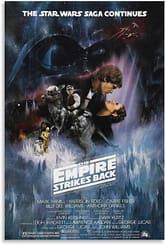 Star Wars Episode V: The Empire Strikes Back (1980) starring Mark Hamill, Carrie Fischer, Harrison Ford