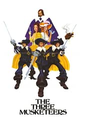 The Three Musketeers (1974) starring Oliver Reed, Raquel Welch, Richard Chamberlain, Michael York, Frank Finlay, Geraldine Chaplin, Charlton Heston, Faye Dunaway, Christopher Lee