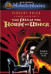 The Fall of the House of Usher (1960) starring Vincent Price, Mark Damon, by Roger Corman