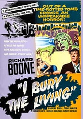 I Bury the Living (1958) starring Richard Boone, Theodore Bikel, Peggy Maurer