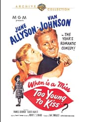 Too Young to Kiss (1951) starring June Allyson, Van Johnson, Gig Young