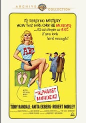 The Alphabet Murders (1965) starring Tony Randall, Robert Morley, Anita Ekberg