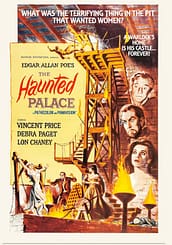 The Haunted Palace (1963) starring Vincent Price, Debra Paget, by Roger Corman