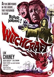 Witchcraft (1964) starring Lon Chaney Jr., Diane Clare, David Weston, Jack Hedley