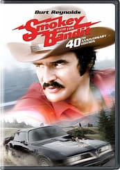 Smokey and the Bandit stars Burt Reynolds and Jackie Gleason in an outrageous comedy