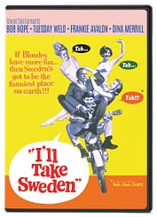 I'll Take Sweden, starring Bob Hope, Tuesday Weld, Frankie Avalon, Dina Merrill