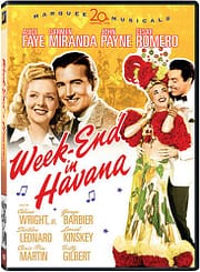 Weekend in Havana, starring Alice Faye, John Payne, Cesar Romero, Carmen Miranda - directed by Walter Lang