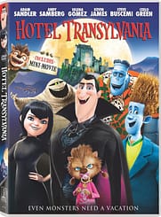 Hotel Transylvania (2012) starring Adam Sandler, Selina Gomez, Andy Samberg, Kevin James