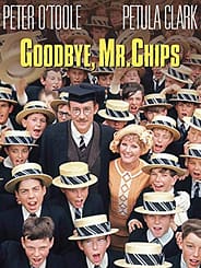 Goodbye, Mr. Chips (1939) starring Robert Donat, Greer Garson, Paul Henreid, directed by Sam Wood