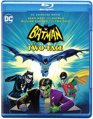 Batman vs. Two-Face (2017) starring Adam West, Burt Ward, Julie Newmar, William Shatner