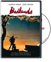 Badlands (1973) starring Martin Sheen, Sissy Spacek