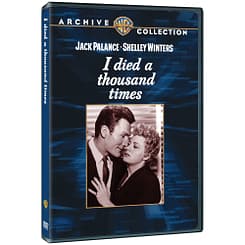 I Died a Thousand Times (1955) starring Jack Palance, Shelly Winters, Lon Chaney Jr.