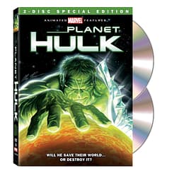 Planet Hulk (2010) starring Rick D. Wasserman, Lisa Ann Beley, Mark Hildreth, Liam O'Brien, Kevin Michael Richardson, Sam Vincent