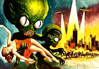 Invasion Of The Saucer Men (1957) starring Frank Gorshin