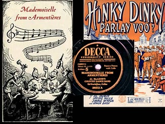 Hinky dinky Parley voo song lyrics, aka. Mademoiselle from Armetieres