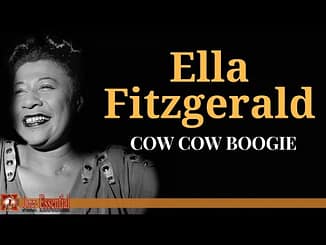 Song lyrics to Cow Cow Boogie, music by Don Raye, lyrics by Benny Carter and Gene De Paul. Written for the Abbott and Costello movie, Ride 'Em Cowboy