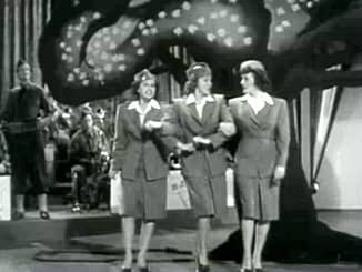 Song lyrics to Don't Sit Under the Apple Tree (1942) by Lew Brown and Charles Tobias