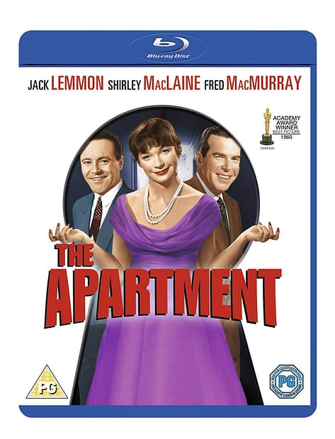 The Apartment (1960) starring Jack Lemmon, Shirley MacLaine, Fred MacMurray