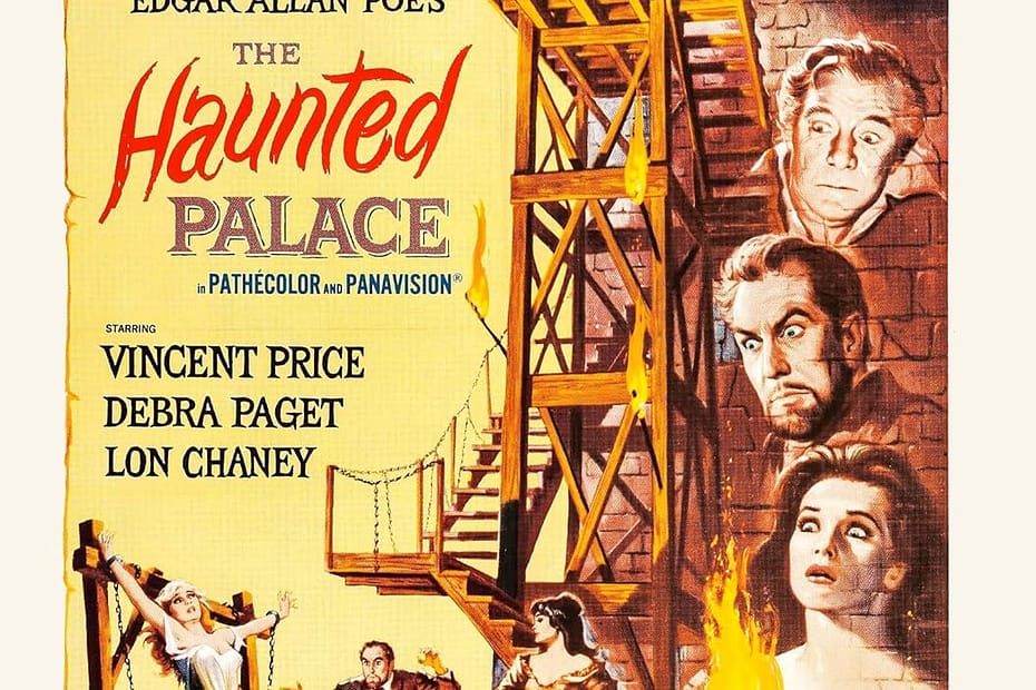 The Haunted Palace (1963) starring Vincent Price, Debra Paget, by Roger Corman