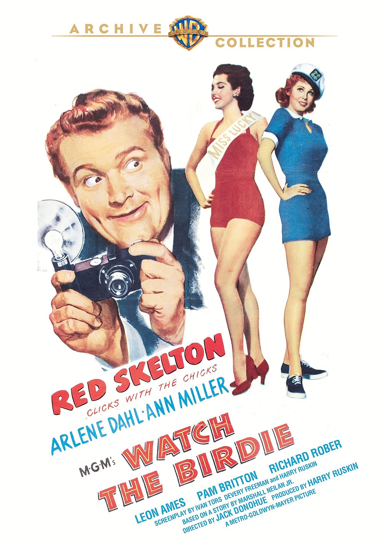 Watch the Birdie (1950) starring Red Skelton, Arlene Dahl, Ann Miller