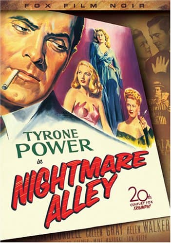 Nightmare Alley, starring Tyrone Power