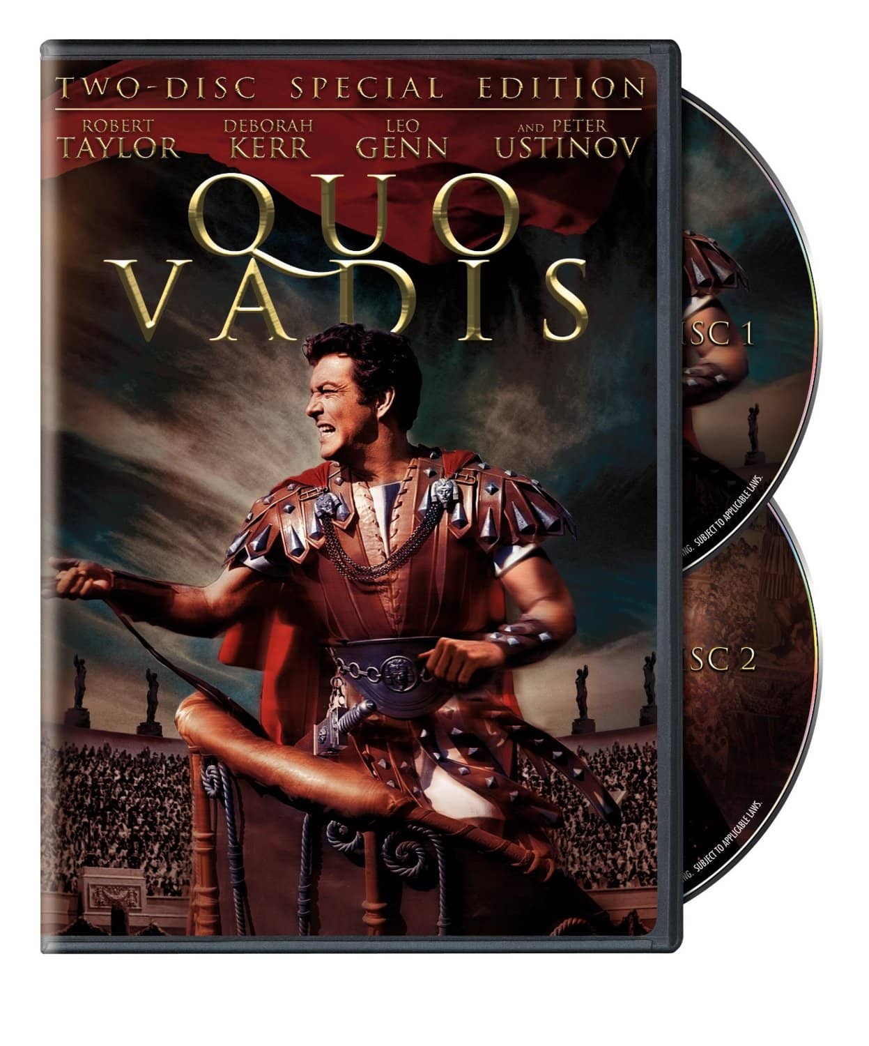 Quo Vadis (1951) starring Robert Taylor, Deborah Kerr, Leo Genn, Peter Ustinov