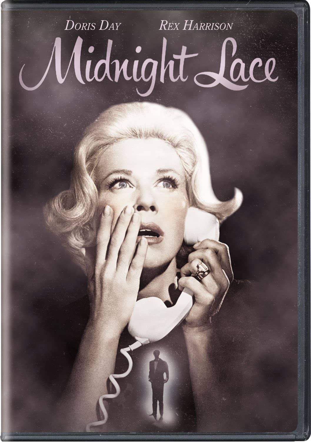 Midnight Lace (1960), starring Doris Day, Rex Harrison, Myrna Loy, John Gavin, Roddy McDowall