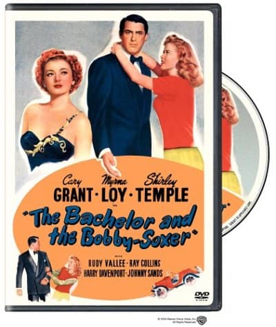 The Bachelor and the Bobby-Soxer, starring Cary Grant, Myrna Loy, Shirley Temple