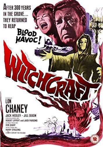 Witchcraft (1964) starring Lon Chaney Jr., Diane Clare, David Weston, Jack Hedley