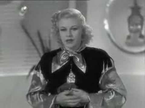 Let Yourself Go song lyrics by Irving Berlin, Performed by Ginger Rogers in Follow the Fleet