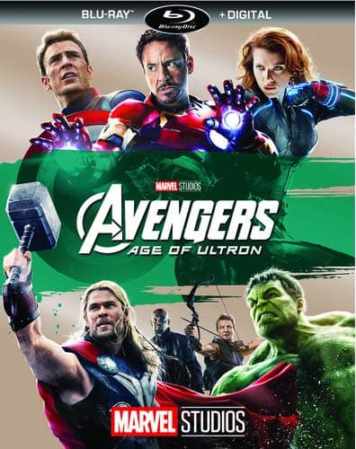 Avengers: Age of Ultron (2015) starring Robert Downey Jr., Chris Hemsworth, Mark Ruffalo, Scarlett Johansson, Jeremy Renner, James Spader, Samuel L. Jackson, Aaron Taylor-Johnson, Elizabeth Olsen, Paul Bettany