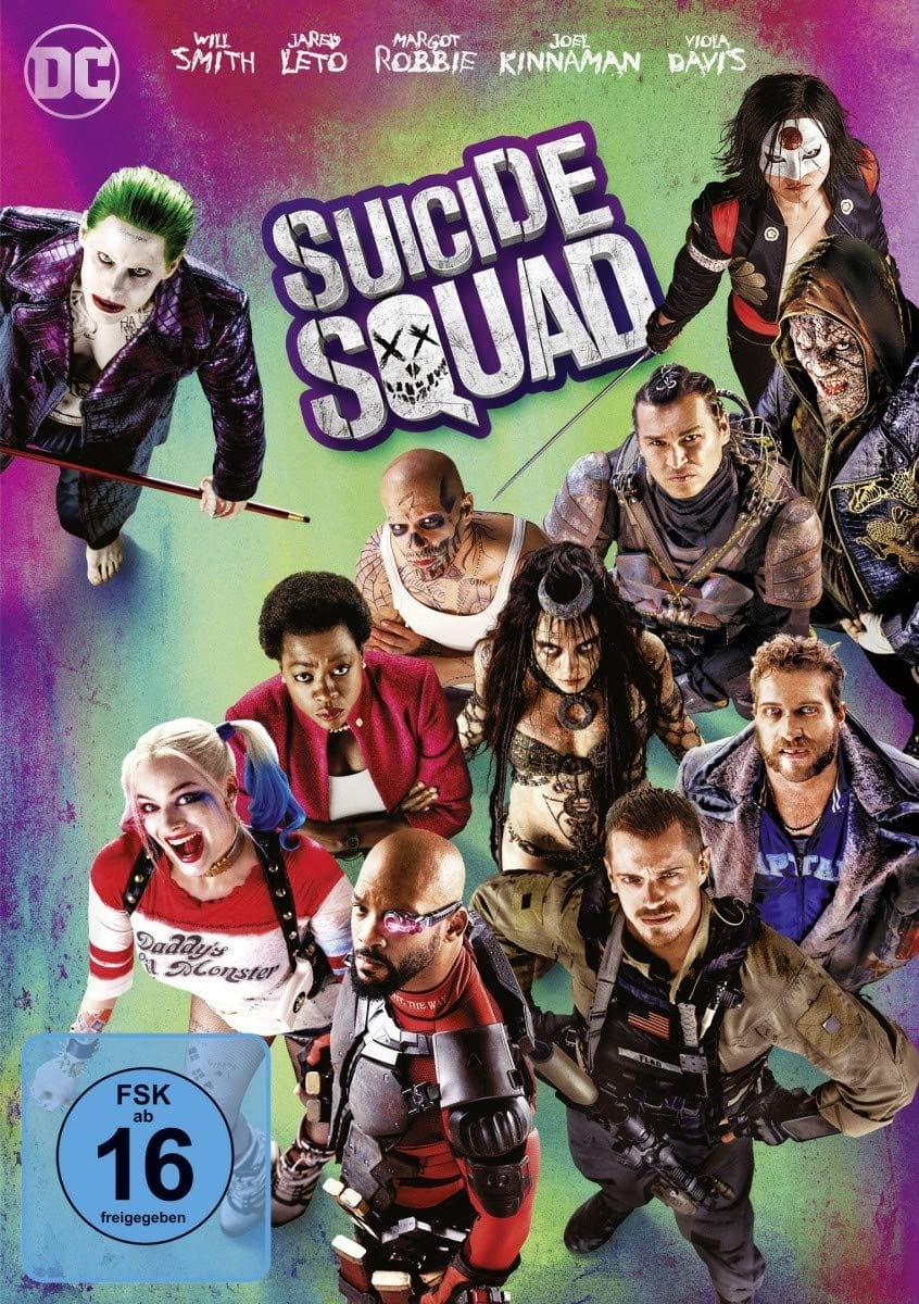 Suicide Squad (2016) starring Will Smith, Margot Robbie