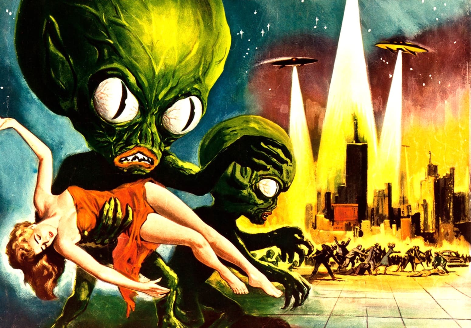 Invasion Of The Saucer Men (1957) starring Frank Gorshin