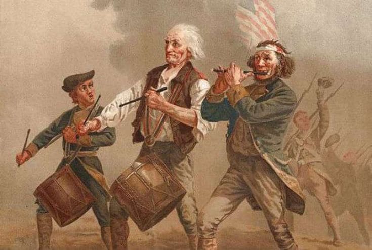 Song lyrics to Yankee Doodle: