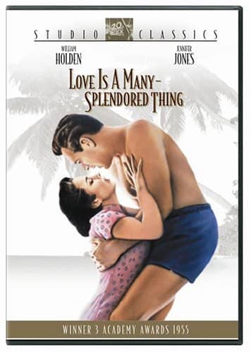 Love Is a Many Splendored Thing (1955) starring William Holden, Jennifer Jones