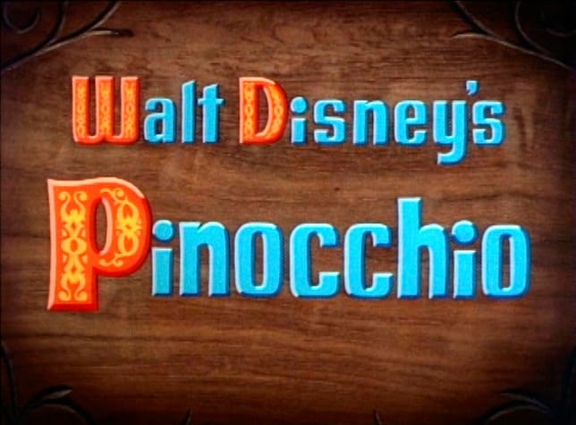 Pinocchio (1940) starring Dickie Jones, Christian Rub