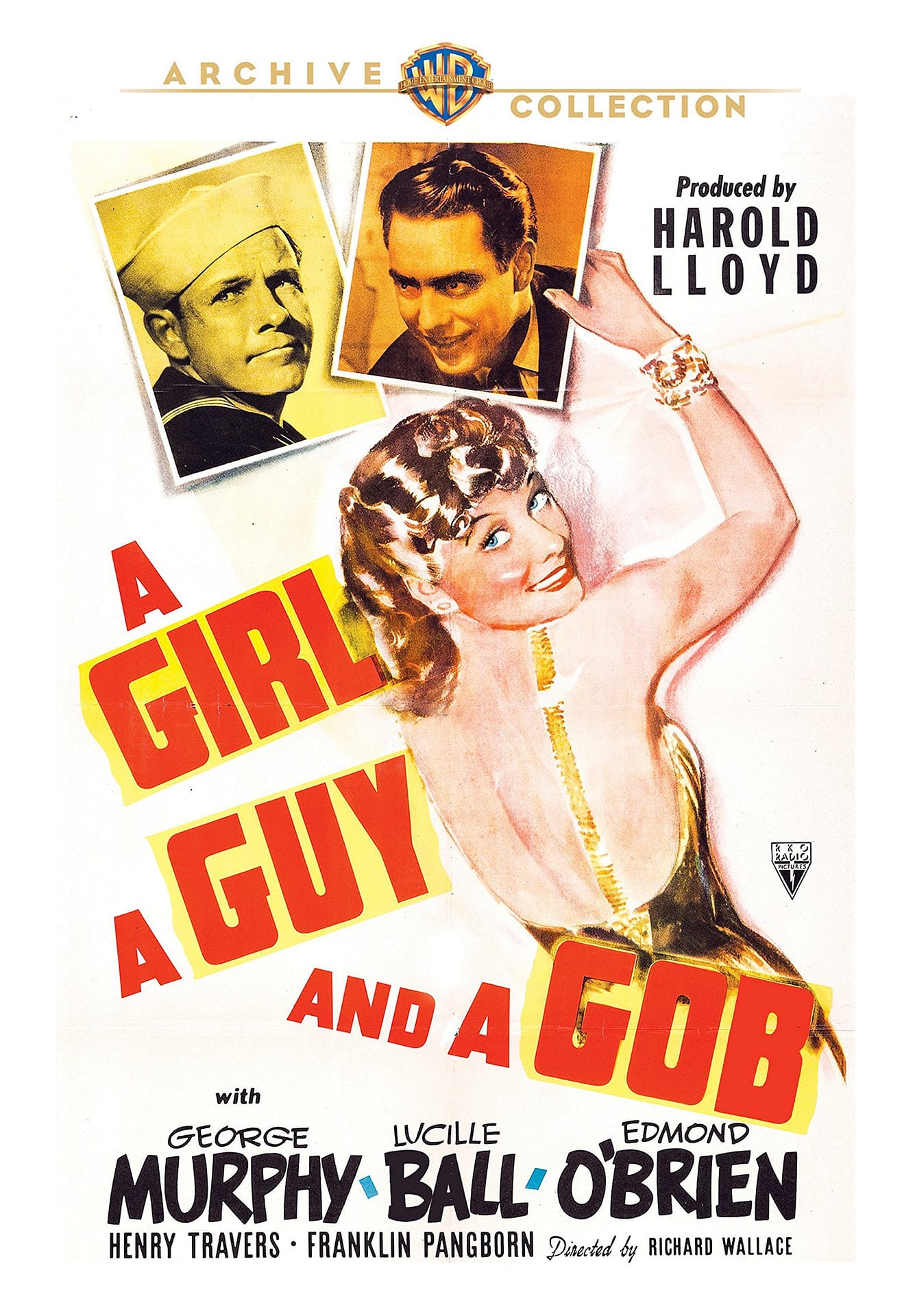 A Girl a Guy and a Gob (1941) starring George Murphy, Lucille Ball, Edmond O’Brien