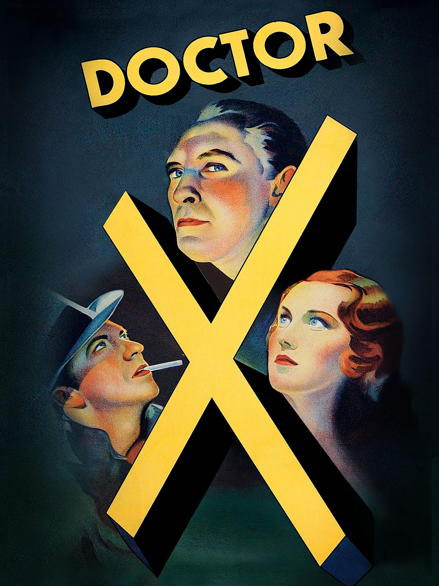 Doctor X (1932), starring Lionel Atwill, Fay Wray, directed by Michael Curtiz