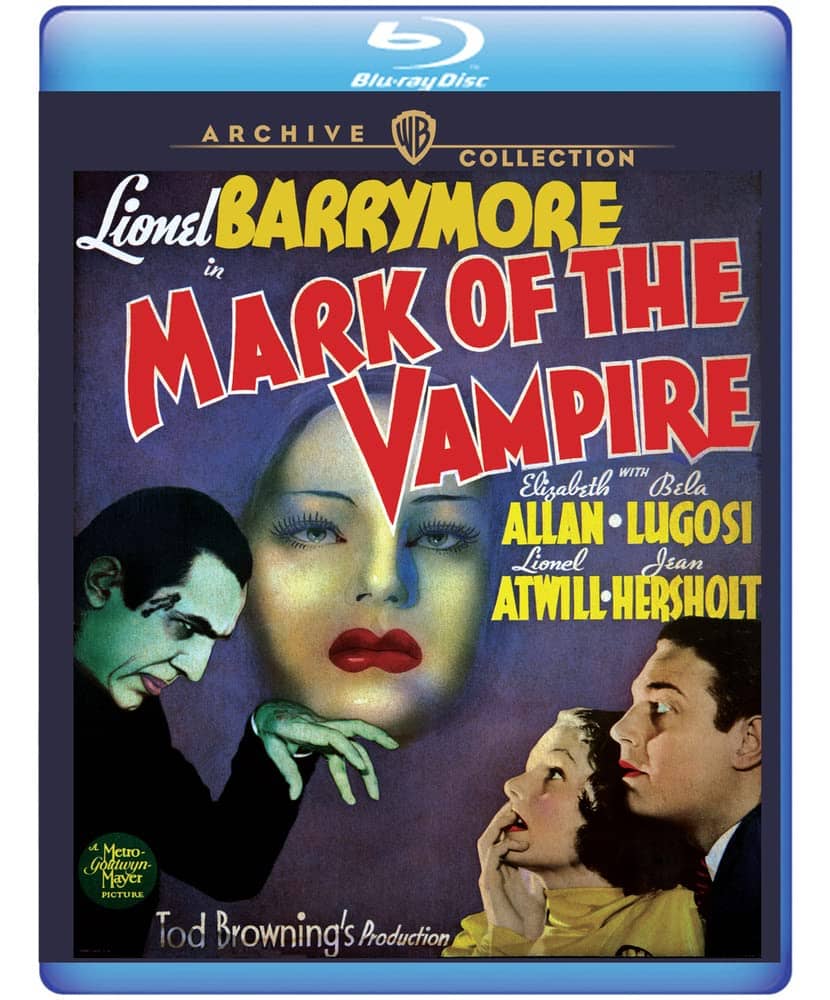 Mark of the Vampire (1935) starring Lionel Barrymore, Bela Lugosi, Elizabeth Allan, Lionel Atwill