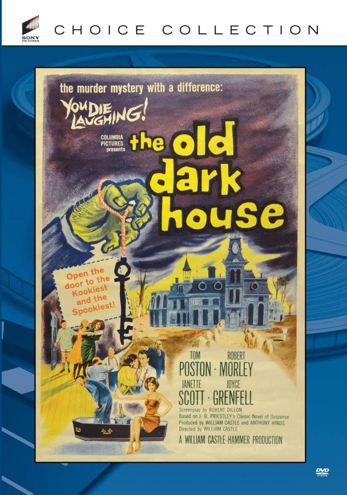 The Old Dark House 1963 starring Tom Poston, Robert Morley