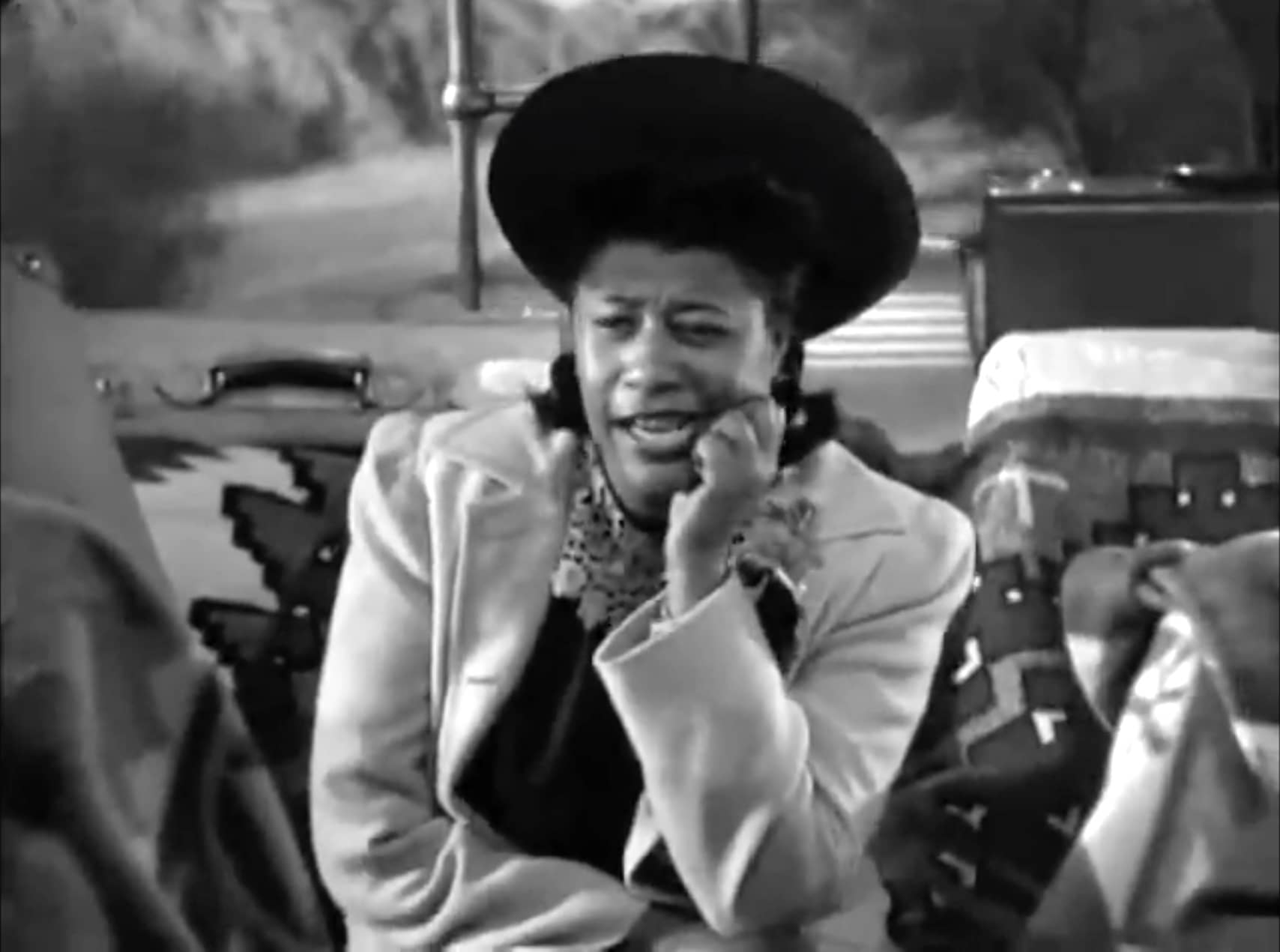 Song lyrics to A-tisket, a-tasket (1941) sung by Ella Fitzgerald in Ride 'Em Cowboy - written by Van Alexander & Ella Fitzgerald